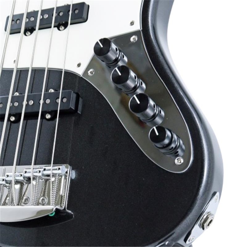 Kikuchi Guitars Hermes Series MV5 (Charcoal Frost Metallic