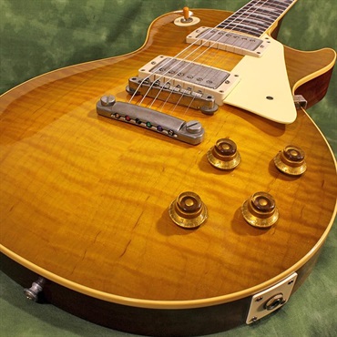 Gibson USED 中古 Murphy Lab 1959 Les Paul Standard Reissue Green Lemon Fade Ultra Light Aged SN. 952165 画像3