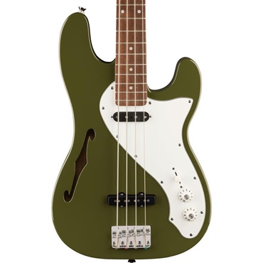 Squier by Fender 【8月以降入荷予定、ご予約受付中】 Paranormal Precision Bass Thinline SJ (Olive/Laurel) 画像2