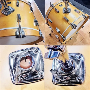 TAMA VINTAGE 1976s～77s SUPERSTAR 9600 Series 4pc Drum Set[22BD，13TT，16FT，18FT/Made In Japan] 画像9