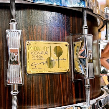 SONOR USED 中古品 HLD581-EB [Horst Link Signature Heavy Beech Snare Drum / 14×6.5][Makassar Ebony] 画像3