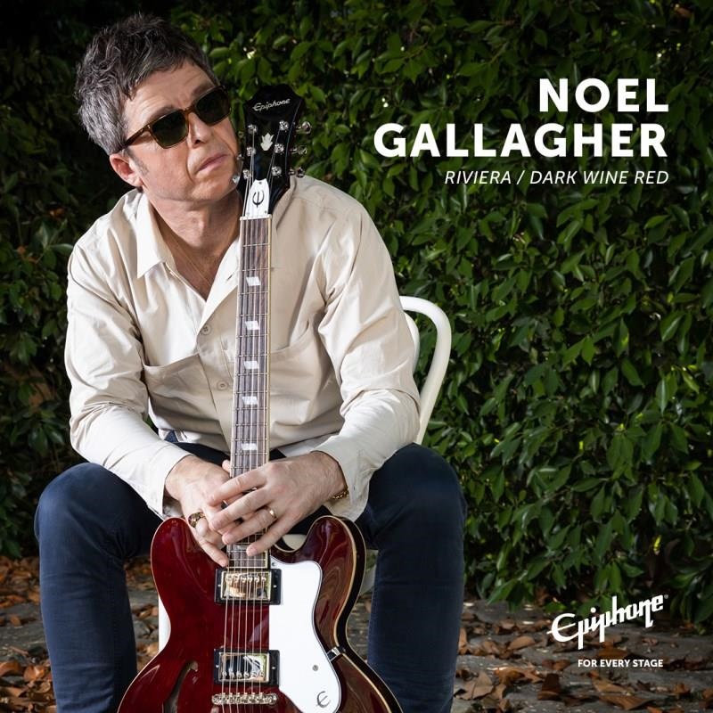 Epiphone Noel Gallagher Riviera (Dark Wine Red) 【Gibson SUMMER