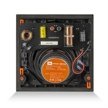 JBL Stage 260CSA (1台)(壁埋め込みスピーカー)(ジェイビーエル)(ベゼルレスデザイン)(薄型設計)(ドッグレッグ構造)(JBL260CSA)【国内正規品・1年保証】 画像3