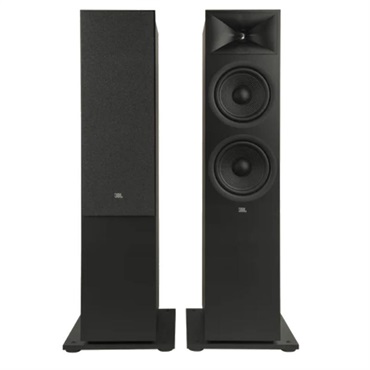 JBL Stage 280F (ブラック)(ペア)(フロア型スピーカー)(ジェイビーエル)(Stageシリーズ)(ホームオーディオ)(アルミニウムドームツイーター)(リアバスレフ方式)(JBL280FBLK)【国内正規品・1年保証】 画像1