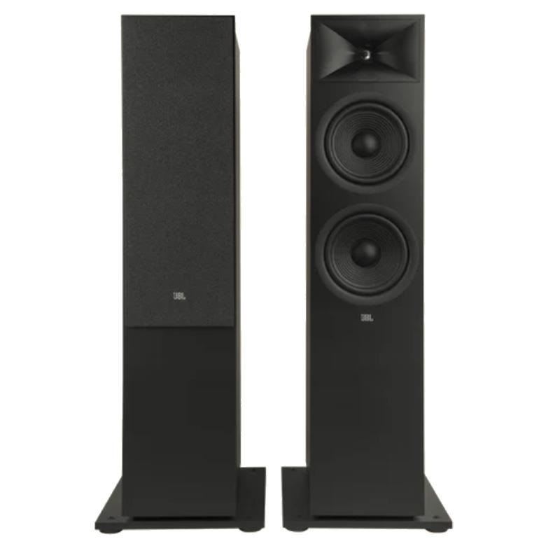 JBL スピーカー 2個セット 黒 JBL Stage 280F (ブラック)(ペア)(フロア型スピーカー)(ジェイビーエル
