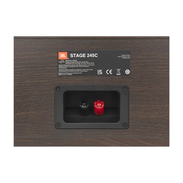 JBL Stage 245C (ブラック)(1本)(センターチャンネルスピーカー)(ジェイビーエル)(ホームオーディオ)(リアバスレフ方式)(JBL245CBLK)【国内正規品・1年保証】 画像5