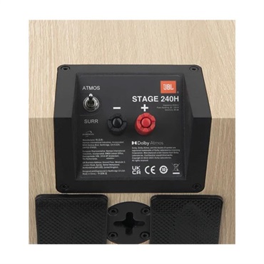 JBL Stage 240H (ホワイト)(ペア)(ジェイビーエル)(Dolby Atmos対応ハイトモジュール)(スピーカー)(ハイトスピーカー)(サラウンドスピーカー)(JBL240HWHT)【国内正規品・1年保証】 画像7