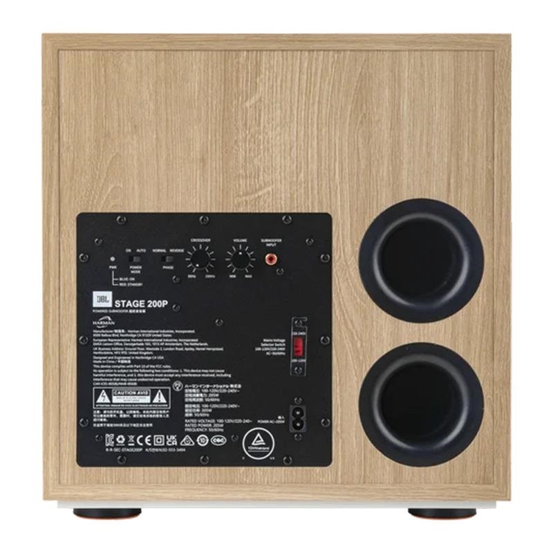 JBL Stage 200P (ホワイト)(1本)(ジェイビーエル)(パワードサブ