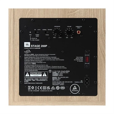 JBL Stage 200P (ホワイト)(1本)(ジェイビーエル)(パワードサブウーファー)(300W)(デュアルポート リアバスレフ方式)(JBL200PWHTJN)【国内正規品・1年保証】 画像6