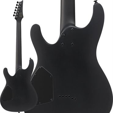 Ibanez 【7月15日入荷予定】 IRON LABEL S721RB-BKF (Black Flat) [SPOT MODEL] 画像1
