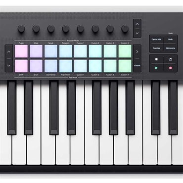 NOVATION 【予約商品・7月18日発売予定】Launchkey 88 MK4 (ノベーション)(MIDIキーボード)(88鍵)(セミウェイテッド鍵盤)(iphone&ipad対応)(パッド搭載)(Launchkey88MK4) 画像3