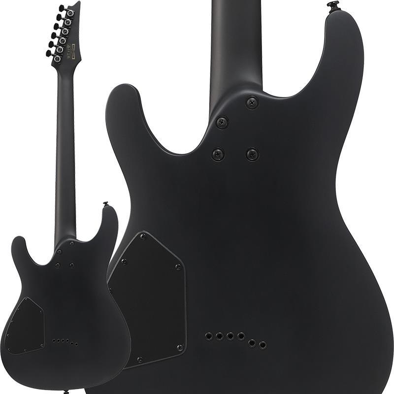 Ibanez IRON LABEL S721RB-BKF (Black Flat) [SPOT MODEL] ｜イケベ