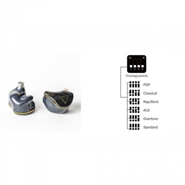 qdc Anole V14-S (イヤモニ)(キューディーシー)(有線イヤホン)(IEM