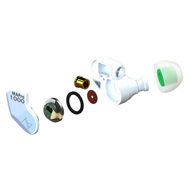 Maestraudio MAPro1000 Bluish Snow (ブルーイッシュスノー)(限定生産カラー)(マエストロ-ディオ)(有線イヤホン)(IEM)(ハイブリッド型)(インイヤーモニター)(OTA-MAPRO-1000-BS) 画像6