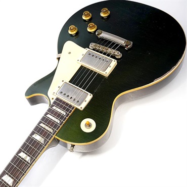 Gibson Murphy Lab 1957 Les Paul Standard Reissue Heavy Aged (British Racing Green Over Gold Top w/Dark Back)  SN.76285 【IKEBE Gibson POP UP 温故知新】 画像5