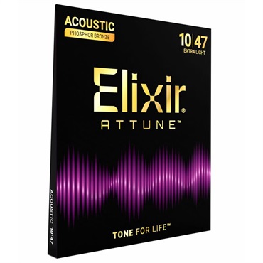 ELIXIR Attune Acoustic Phosphor Bronze (Extra Light/.010-.047) #21002 画像1