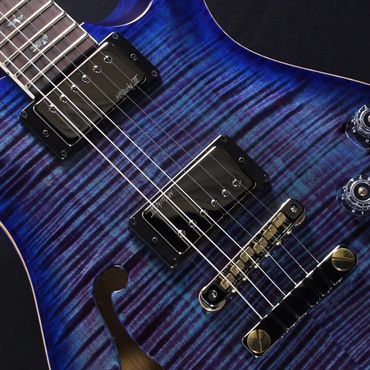 P.R.S. Wood Library McCarty 594 Semi-Hollow (Charcoal Purple Burst) #0420755【2025年生産品】 画像3