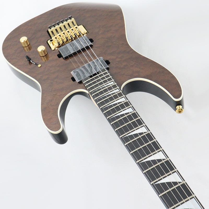 Jackson MJ Series Dinky DK FF Burl Mahogany (Dark Mocha/Ebony) 【B