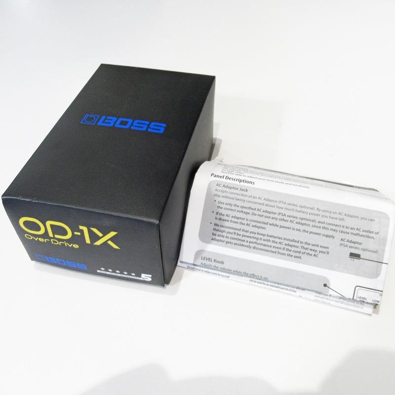 BOSS USED 中古 OD-1X ｜イケベ楽器店オンラインストア