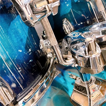 TAMA USED 中古品 Superstar Classic Drum Kit [22BD.10TT.12TT.16FT / Blue Lacquer Burst] 画像2