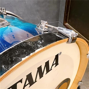 TAMA USED 中古品 Superstar Classic Drum Kit [22BD.10TT.12TT.16FT / Blue Lacquer Burst] 画像4