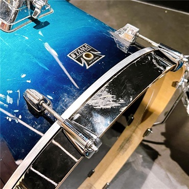 TAMA USED 中古品 Superstar Classic Drum Kit [22BD.10TT.12TT.16FT / Blue Lacquer Burst] 画像6