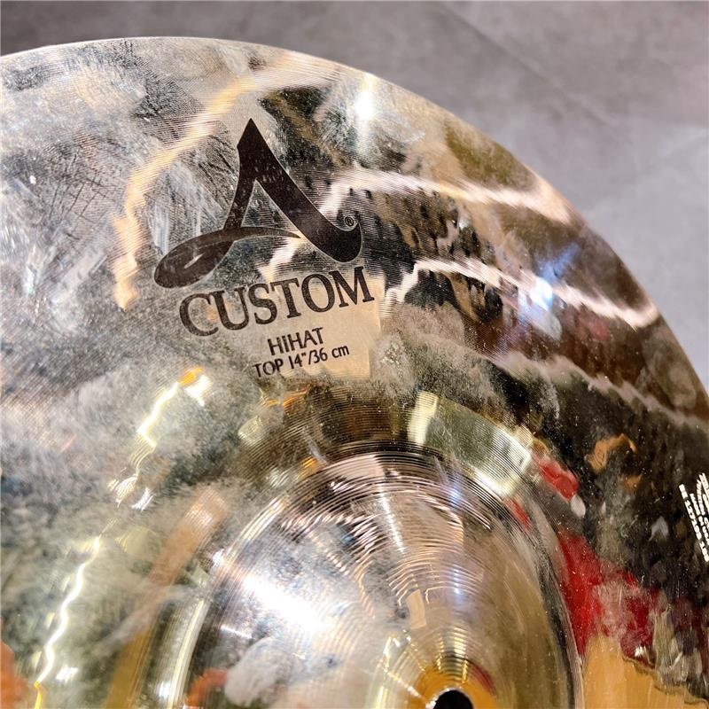 Zildjian USED 中古品 A Custom HiHat 14 pair [NAZLC14HHT/14HHBM