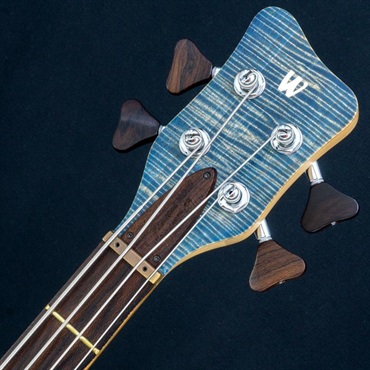 Warwick USED 中古 Custom Shop Streamer LX 4st 2015 LTD (Bleached Ocean Blue Transparent Satin) 画像6