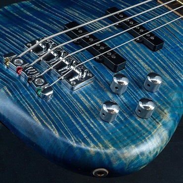 Warwick USED 中古 Custom Shop Streamer LX 4st 2015 LTD (Bleached Ocean Blue Transparent Satin) 画像8