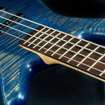 Warwick USED 中古 Custom Shop Streamer LX 4st 2015 LTD (Bleached Ocean Blue Transparent Satin) 画像9