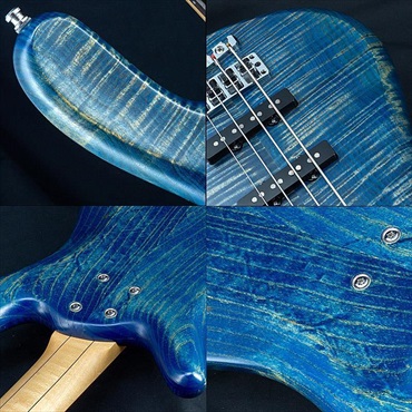 Warwick USED 中古 Custom Shop Streamer LX 4st 2015 LTD (Bleached Ocean Blue Transparent Satin) 画像10