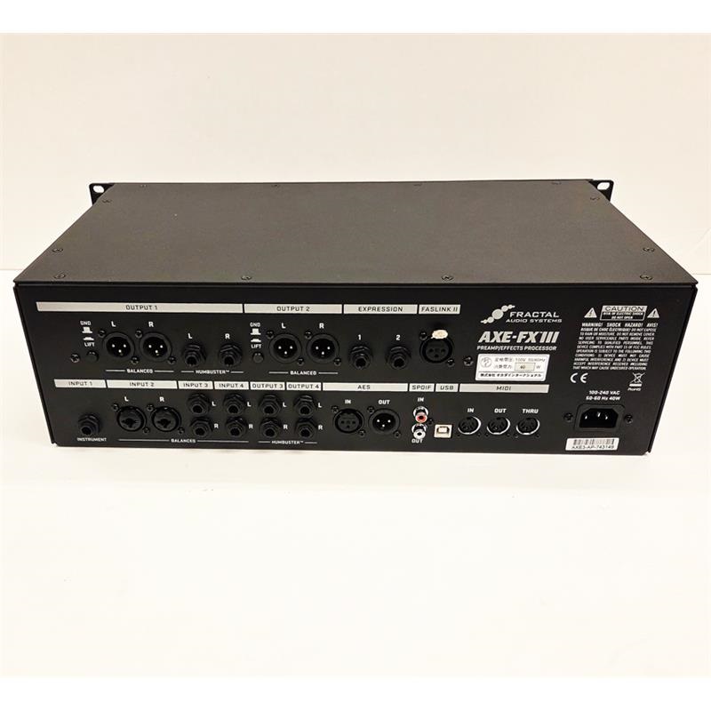 FRACTAL AUDIO SYSTEMS USED 中古 Axe-Fx III MARK II [TURBO