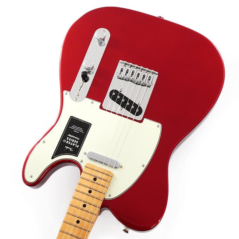 Fender MEX 75th Anniversary Player II Telecaster (Candy Apple Red