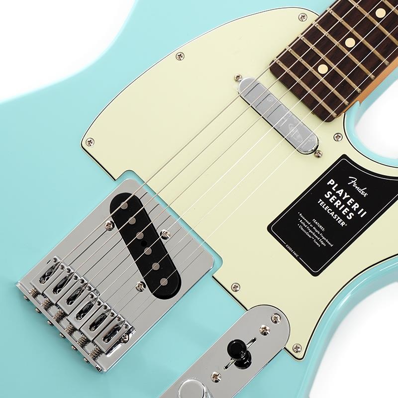 Fender PlayerII Telecaster 新品弦2セット付 Fender MEX 75th Anniversary Player II Telecaster (Daphne Blue