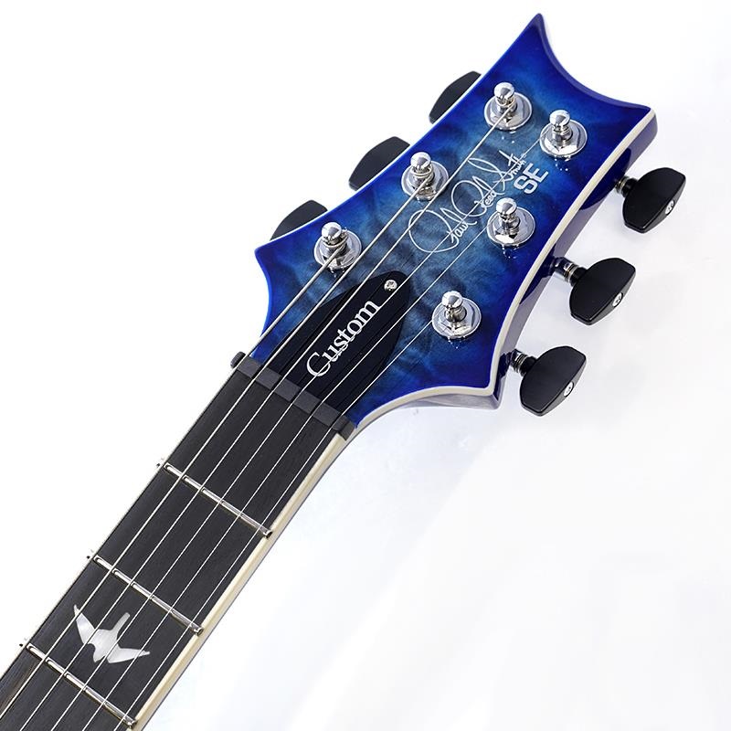 P.R.S. SE Custom 24 Quilt Package (Charcoal Blue Burst) SN