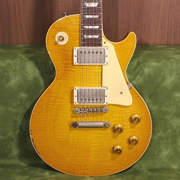 Gibson USED 中古 Murphy Lab 1959 Les Paul Standard Reissue Ultra Heavy Aged Lemon Burst SN. 931071 画像5
