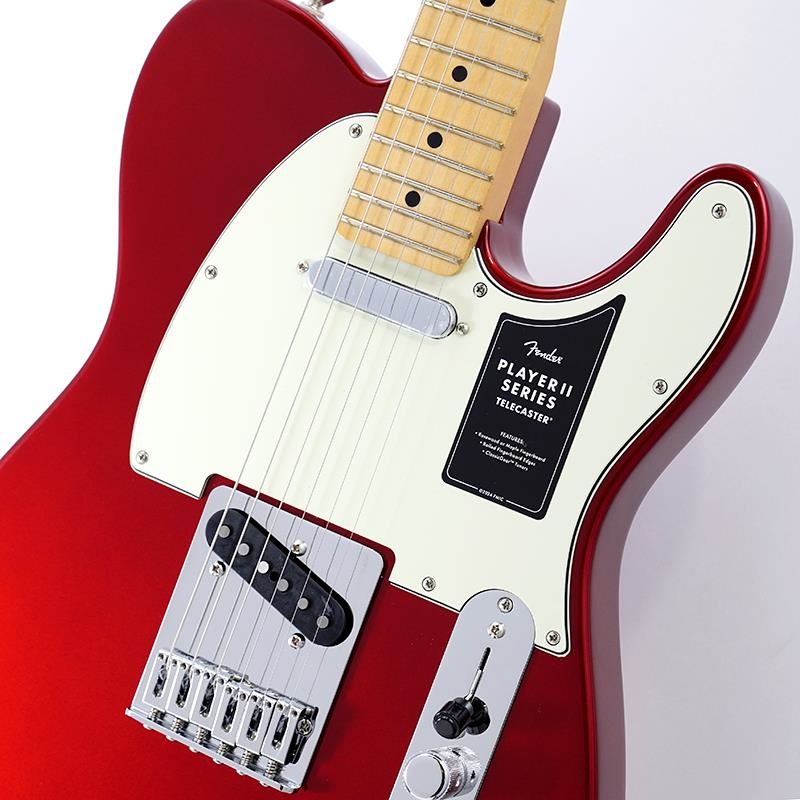 Fender MEX 75th Anniversary Player II Telecaster (Candy Apple Red
