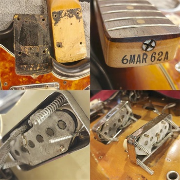 Fender USA VINTAGE Bass VI '62 Slab Fingerboard Sunburst/R 画像6