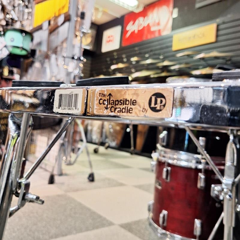 セール！LP LP636 折りたたみキャスター式コンガ・ジャンベスタンド LP USED 中古 LP636 [Collapsible Cradle with Legs]② ｜イケベ楽器店