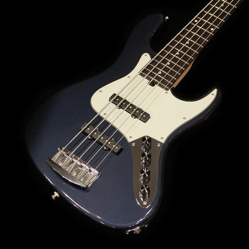 530　5弦ベース Kikuchi Guitars Hermes RV5　紺色 Kikuchi Guitars Hermes RV5 (Dark Lake Placid Blue) 【軽量3.75kg