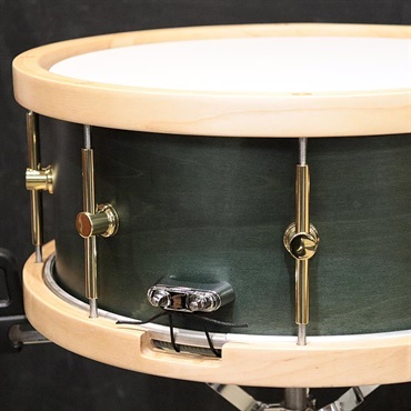 CANOPUS MO-1465WH [MO Snare Drum 14''×6.5'' w/Wood Hoop - Black Olive Oil]【メーカー生産終了 ラスト入荷！】 画像4