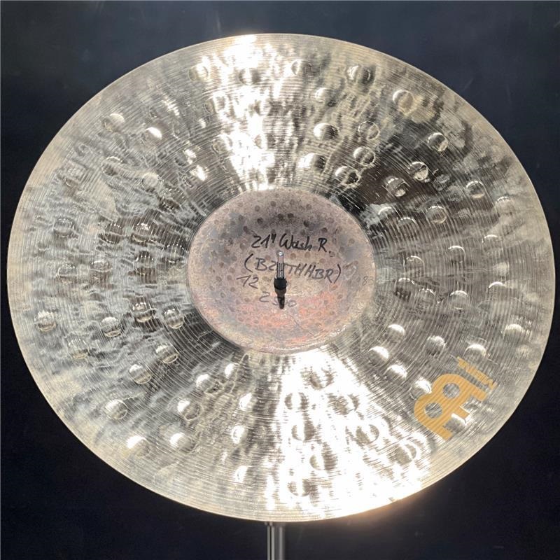 MEINL R&D Prototype Byzance Thin Ride Big Hammered Heavy Bell 21