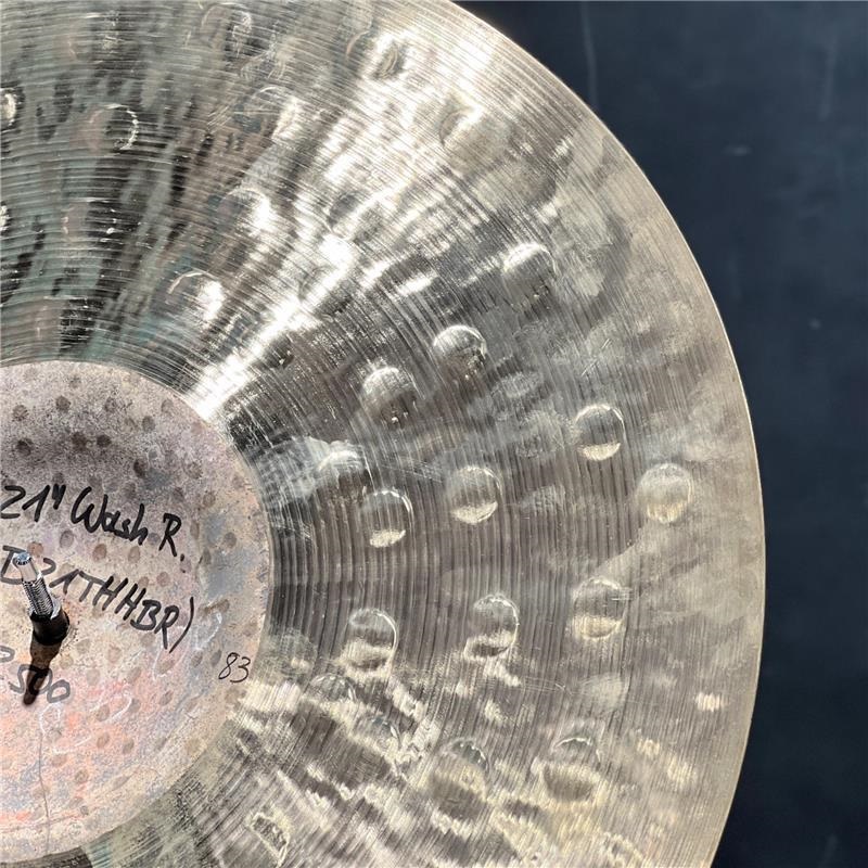 MEINL R&D Prototype Byzance Thin Ride Big Hammered Heavy Bell 21