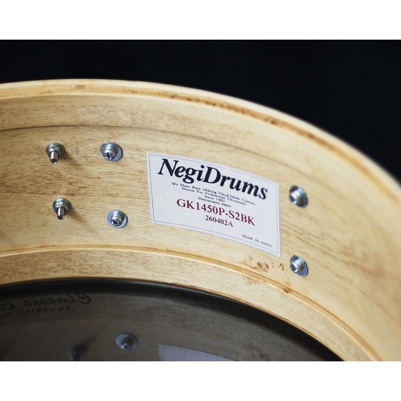 Negi Drums GK1450P-S2BK [5mm Agathis + Reinforcement 14×5 Snare
