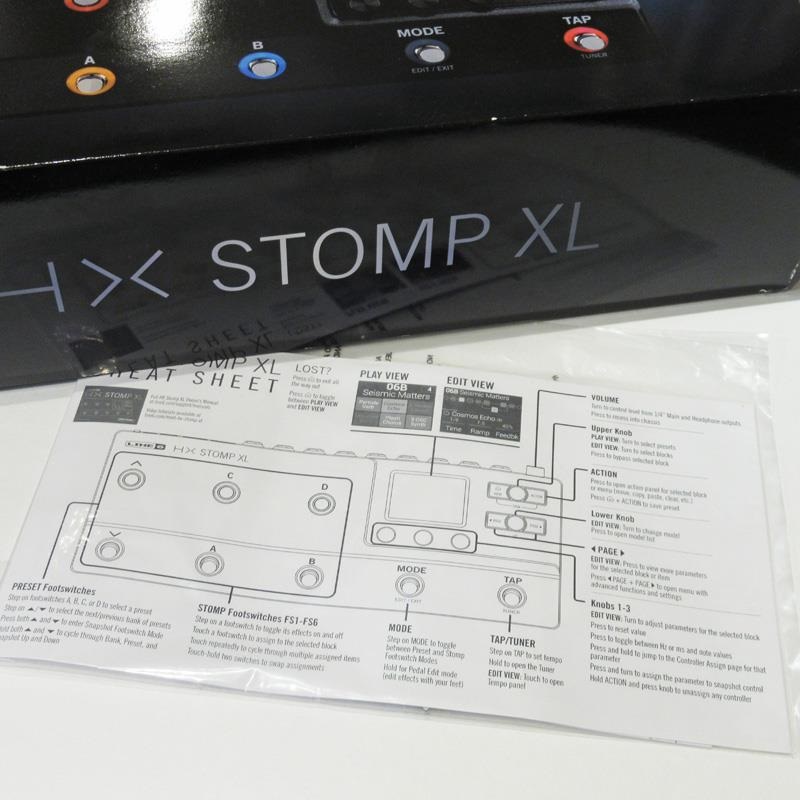 Line6 USED 中古 HX Stomp XL（ライン6）マルチエフェクター ｜イケベ