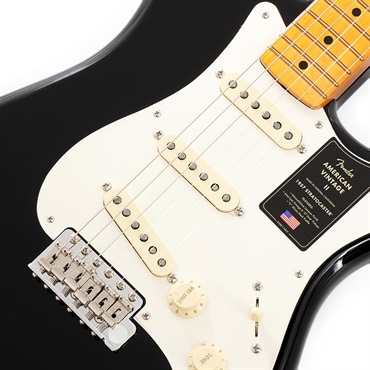 Fender USA American Vintage II 1957 Stratocaster (Black/Maple) 画像3