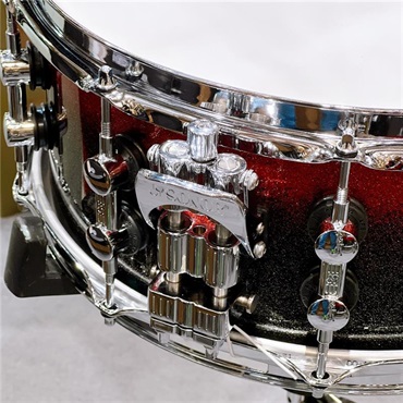 SONOR SQ2 System Snare Drum - Maple Vintage 14x6 - Black-Red Sparkle【特注品】 画像1