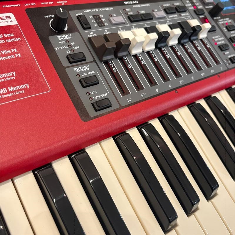 nord electro 5 HP（純正ケース付） Nord（CLAVIA） USED 中古 Nord Electro 5D 73(専用ソフトケースつき