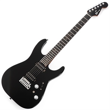 Charvel Pro-Mod Plus Dinky DK24 HH 2PT E (Raven Black/Ebony) 画像1