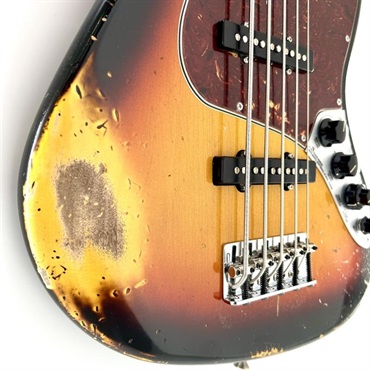 Fender Custom Shop Ikebe 50th Anniversary Custom Built Custom Classic Jazz Bass V Heavy Relic (SFAB3CS) 画像2